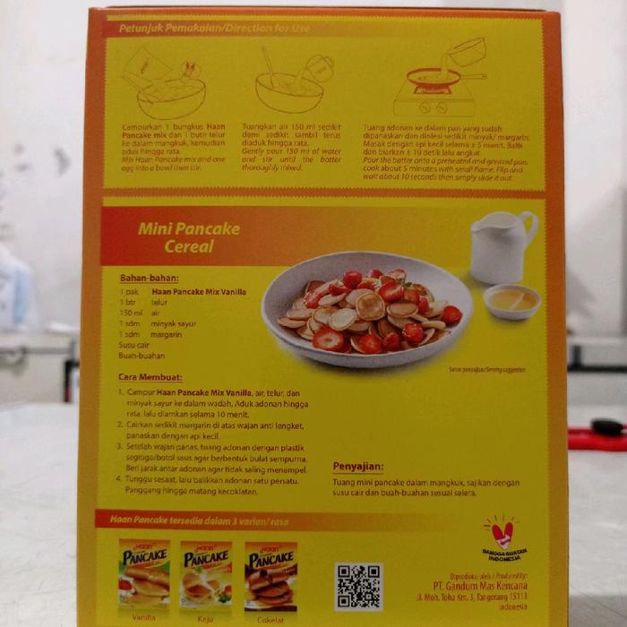 JTTOP" HAAN PANCAKE MIX