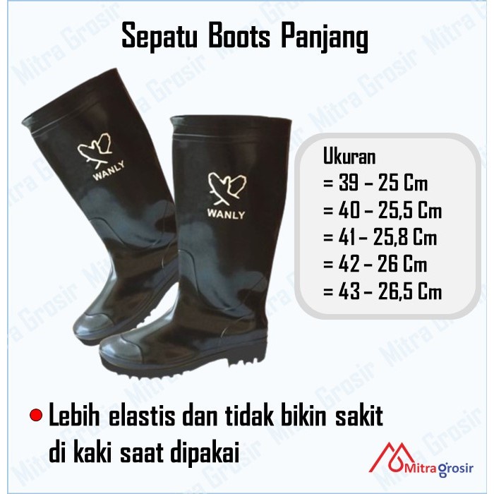 HOT SEPATU BOOT/SEPATU BOOT KARET MURAH/SEPATU BOOT PANJANG/SEPATU BOOT TAHAN AIR/SEPATU BOOT PRIA