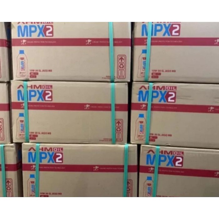 Grosir Oli Mesin MPX 2 Matic 0.8 L Per 1 Dus Isi 24 Botol