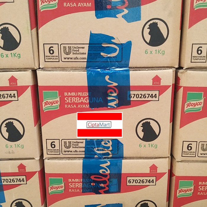 

Royco Ayam Bumbu Pelezat Serbaguna 6 X 1 Kg ( 1 Dus ) Best Seller