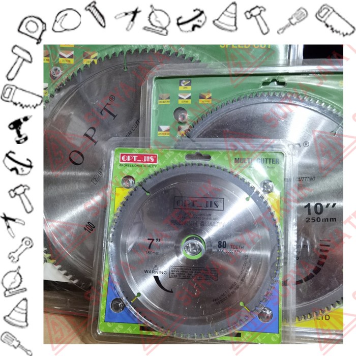 Mata Potong Alumunium / Saw Blade 6 Inch