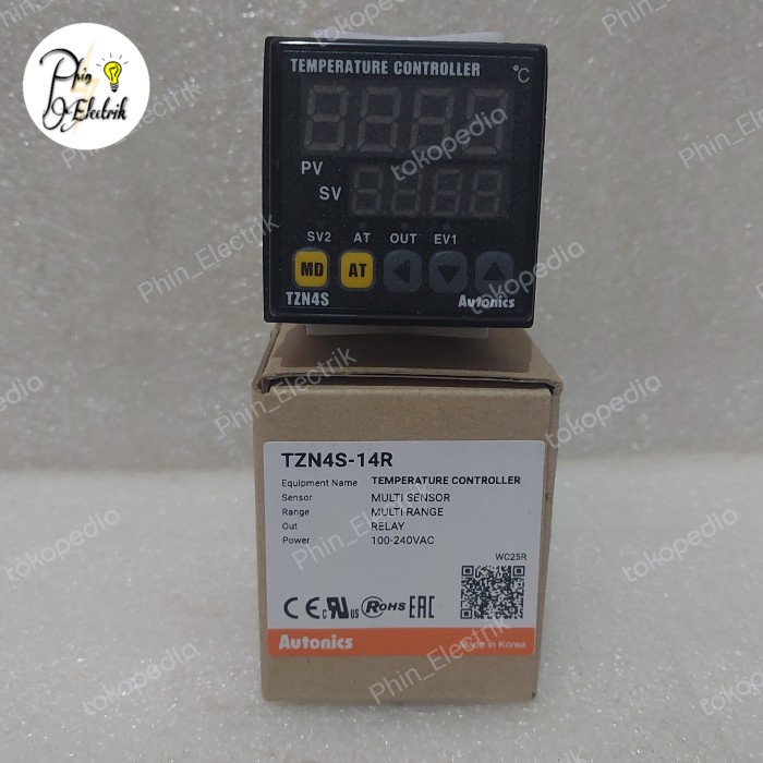 HOT SALE Autonics TZN4S-14R Temperature Controller TZN4S 14R Autonics