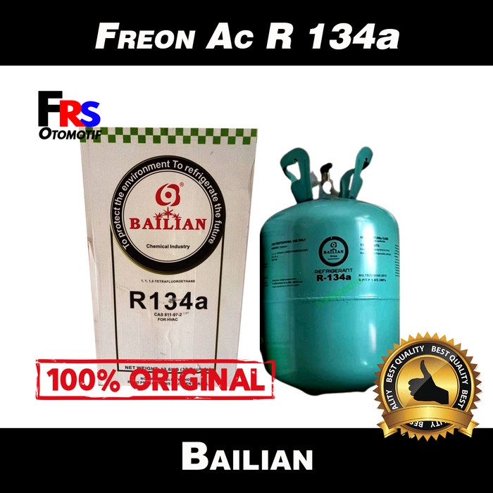 Freon R134A Bailian Tabung (Murni) Freon Tabung Bailian R134A Murni