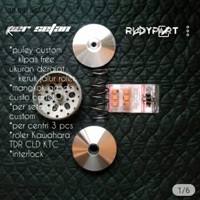 Paket "Seth" Per Setan Cvt Custom Allmatic