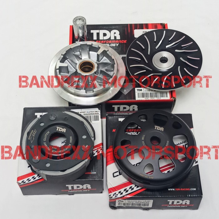 Cvt Pulley Tdr-Kampas Ganda-Mangkok Ganda Tdr For Nmax-All New Nmax