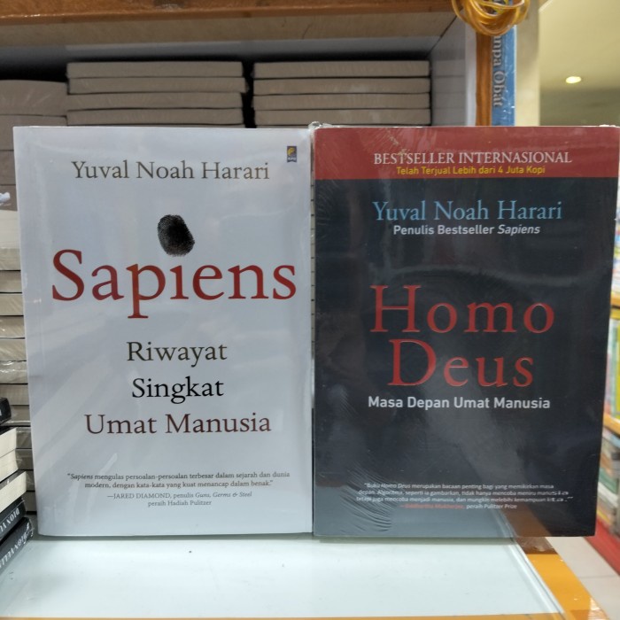 

TERLARIS! Paket 2 buku Sapiens, dan homodeus. langsung dapat 2 buku.