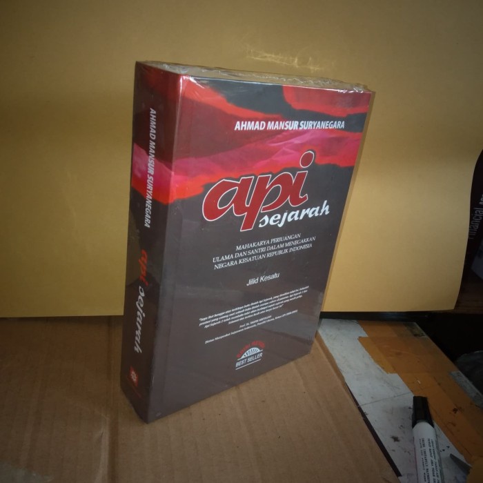 

buku api sejarah jilid kesatu edisi lux hardcofer