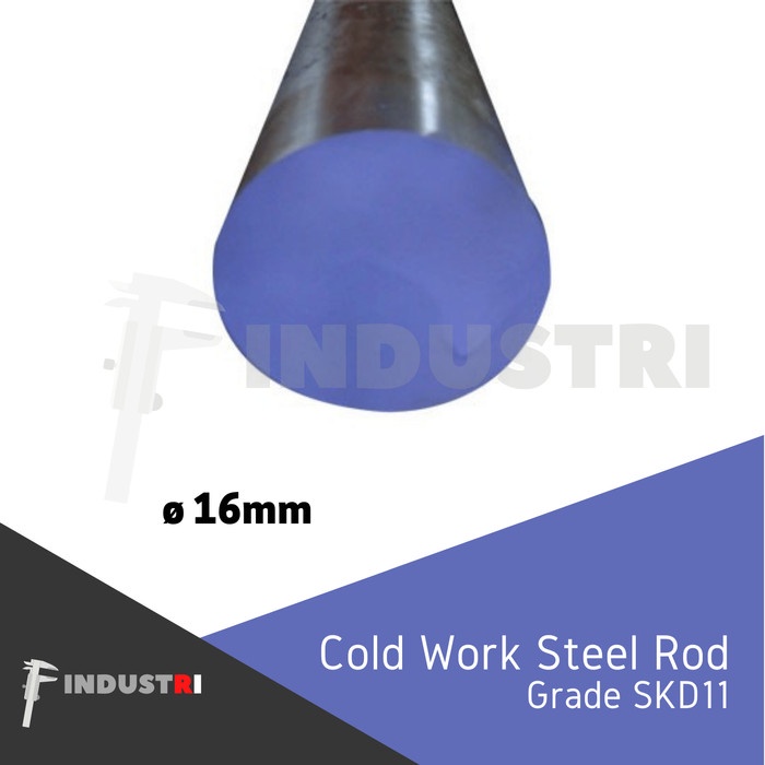 AS Baja 16mm AS SKD11 High Carbon Steel per 1mm