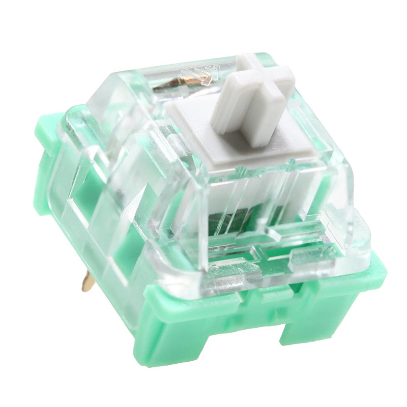 VOT KTT White jade and jadeite Switch Linear 45g MX switch for mechanical keyboard Factory Lubed POM