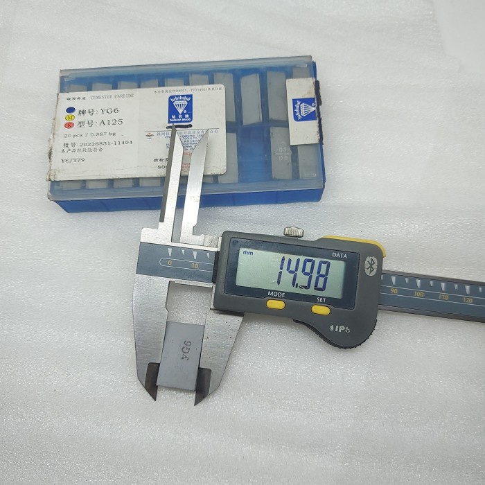 BeliYukzzz- Tungsten carbide / Widia YG6 A125 ecer .pahat YG6 A125