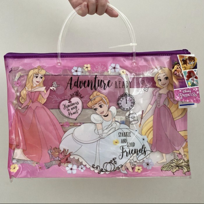 

Kualitas No1 Stationery Set W Bag Disney Princess Original