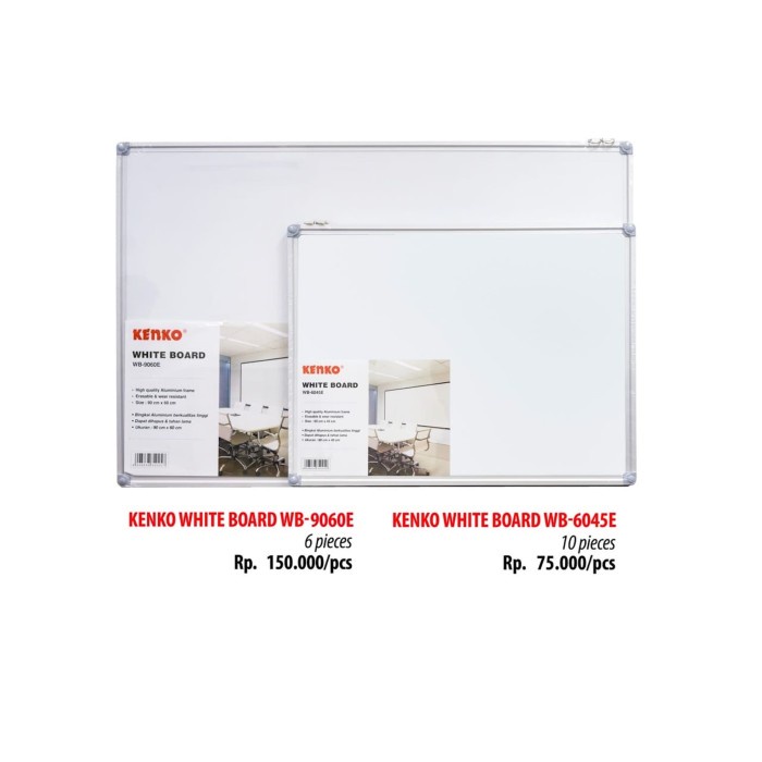 

Promo Terbatas Papan Tulis Kenko Wb 9060E Original