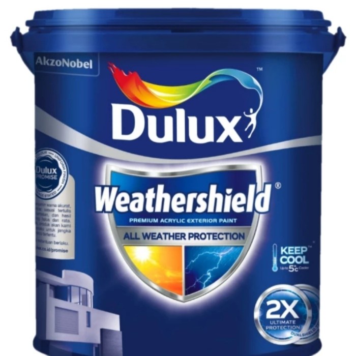 dulux weathershield brilliant white 20 liter