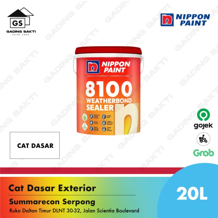 Nippon Paint 8100 Weatherbond Sealer Pail 20L