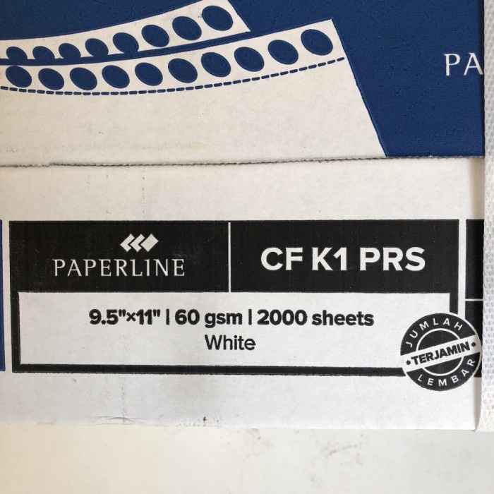 

Viral Kertas Continuous Form 9.5 X 11" 1 Ply : 2 (Prs) Paperline Packing Aman