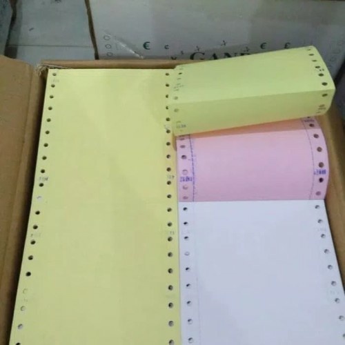

Produk Terbaru Continuous Form Sinar Mentari 3 Ply Wartel : 4 Kertas 9 1/2X11" Cod