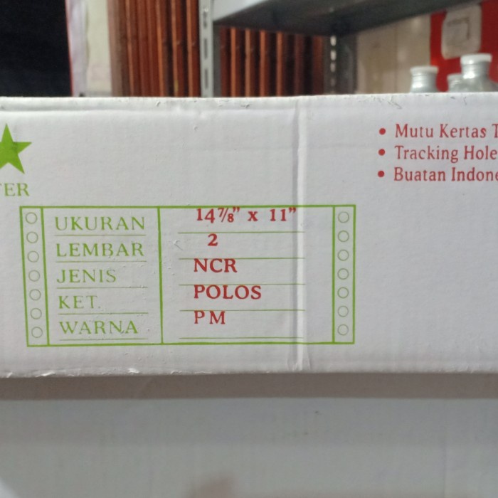 

Terbaru!! Kertas Continuous Form 2 Ply 14 7/8 X 11 " Packing Aman