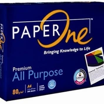 

Barang Terlaris Kertas Hvs A4 80Gr Paperone 1 Box Isi 5 Rim Packing Aman