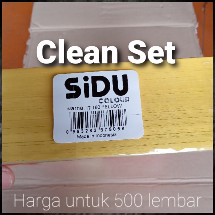 

Produk Terbaru Kertas Hvs Warna Sinar Dunia A4 80 Gsm It 160 Yellow Packing Aman