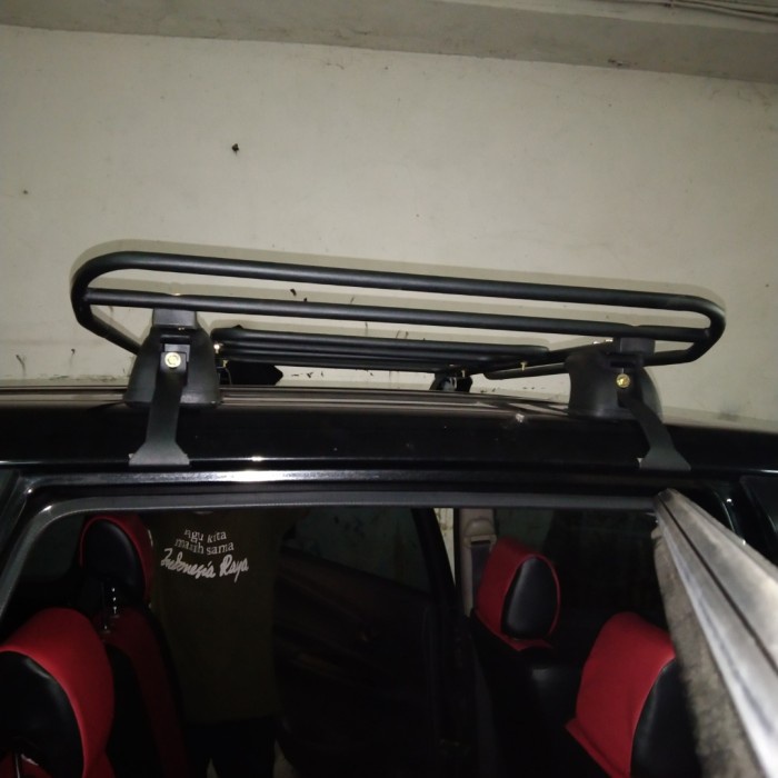 SALE TERBARU ROOF RACK BAGASI ATAS MOBIL DAIHATSU AYLA MODEL RACK JECK READYY