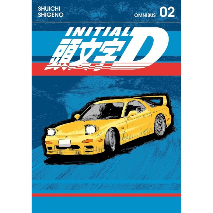 SALE TERHOTT KOMIK IMPORT INITIAL D OMNIBUS 2 READYY