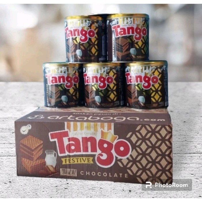 

Tango Wafer Coklat Kaleng - Wafer Tango Kaleng 240Gr