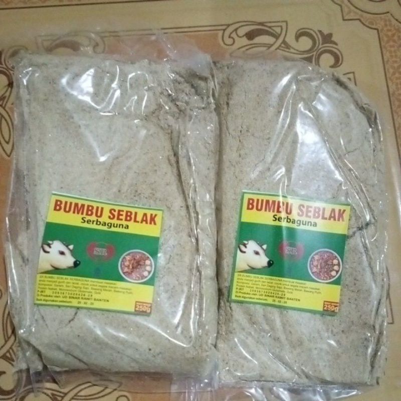 

bumbu seblak serbaguna gurih kentalll 500 gram 2 bungkus