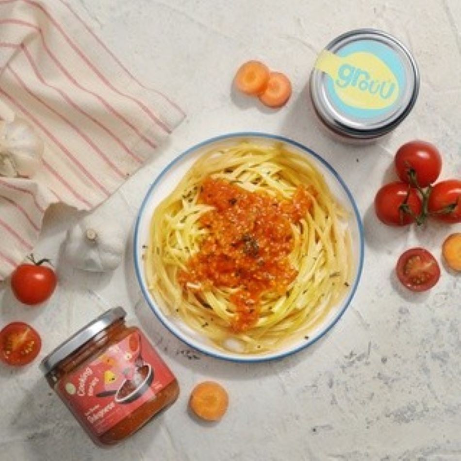 

Grouu - Bumbu Saus Masak MPASI Carbonara Bolognese - Alami No MSG