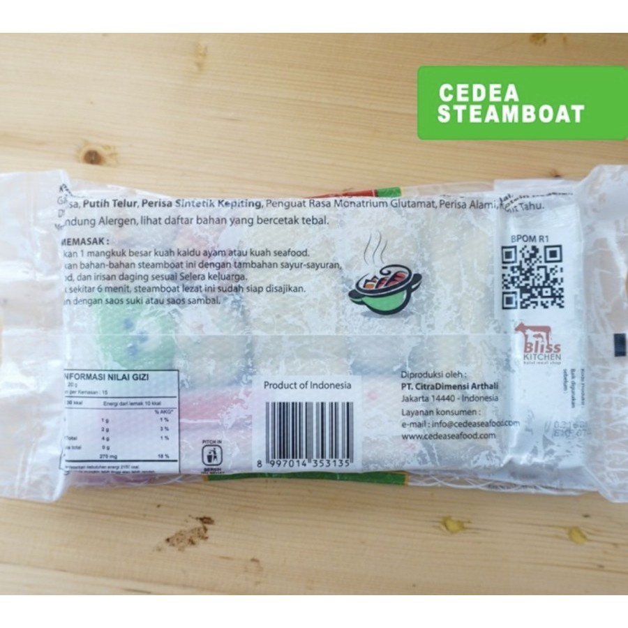 

Cedea Mix Steamboat Shabu shabu 300gr Healthy Wagyu