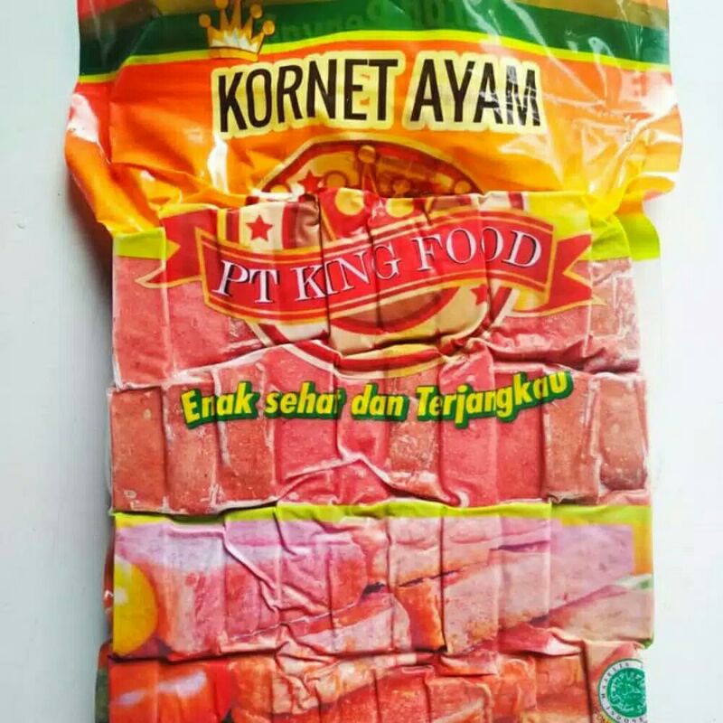 

SEMBAKO MURAH Kornet Sapi dan ayam isi 40 KINGFOOD