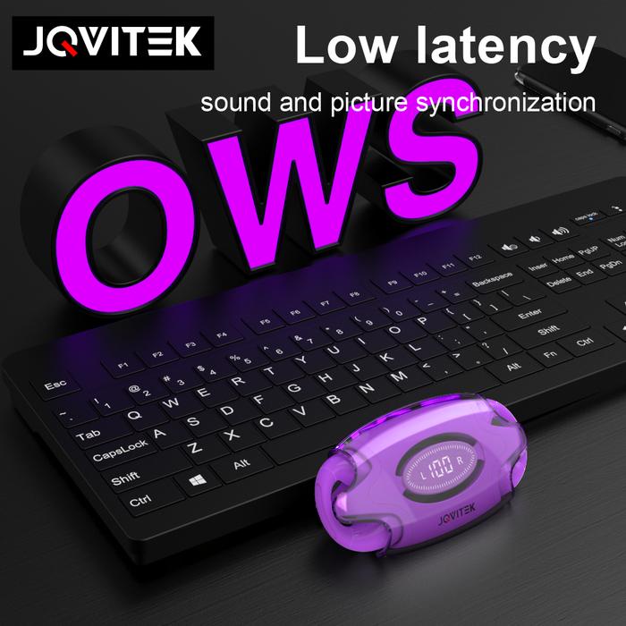 CodJovitech Ep28 Ear Clip Wireless Headset Bluetooth Ep28 Led Display Smart Touch Long Life Battery