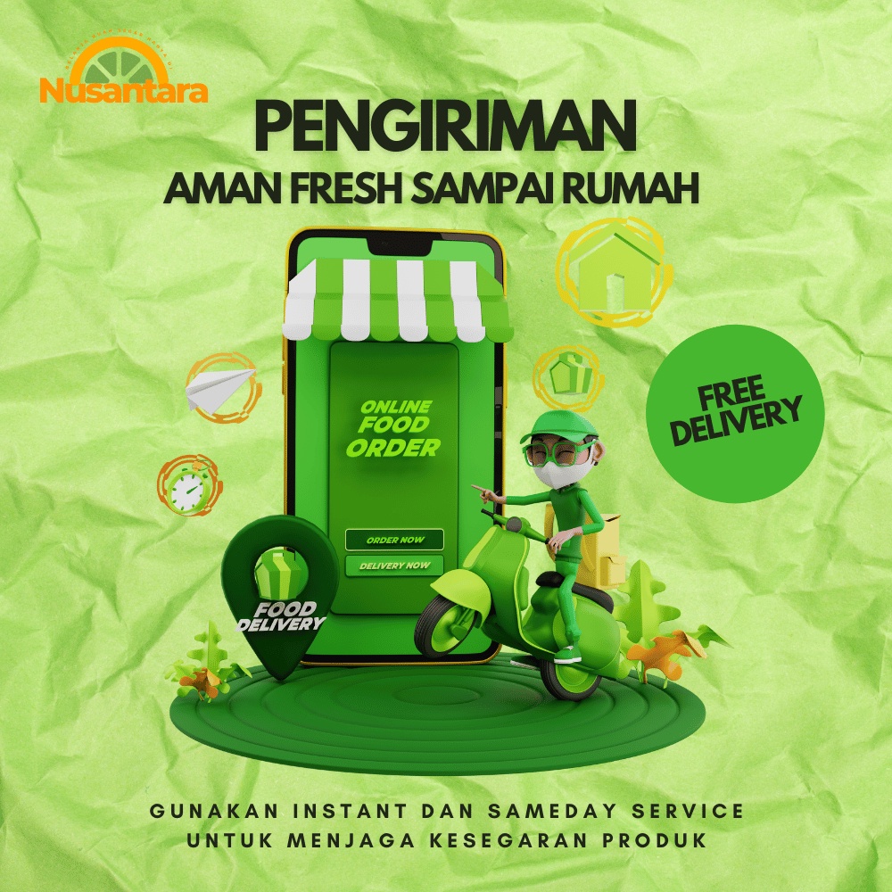 

Buah Anggur Hijau Australia Manis Kriuk Non Biji / Anggur Ivory Hijau 950 - 1kg