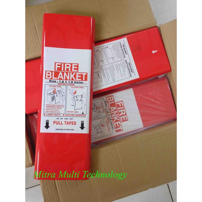 [ernamarket] - Fire Blanket - Selimut Anti Api Fire Blanket 1.8 M x 1.8 M