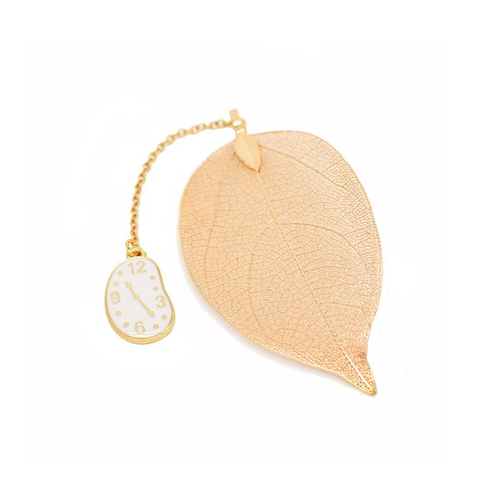 

[tmr] - Pembatas buku bentuk daun emas