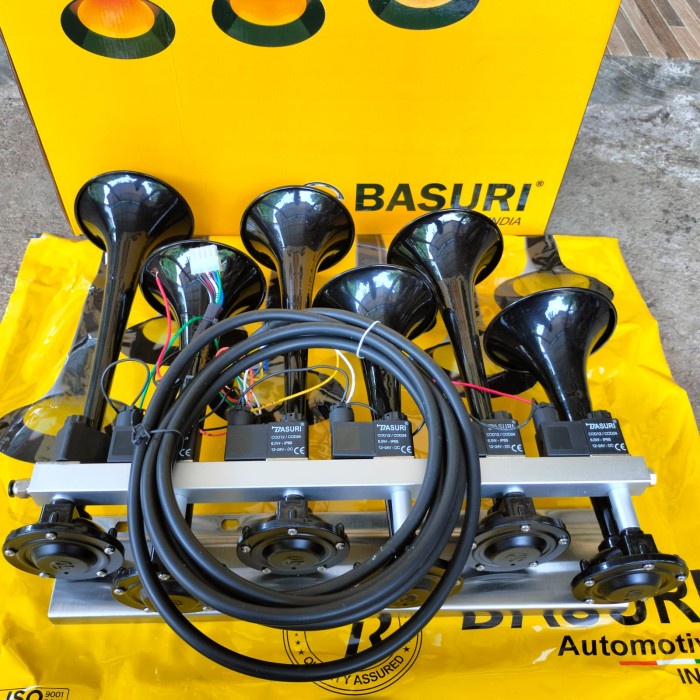 Klakson Basuri V4 Original India 12/24Volt Termurah