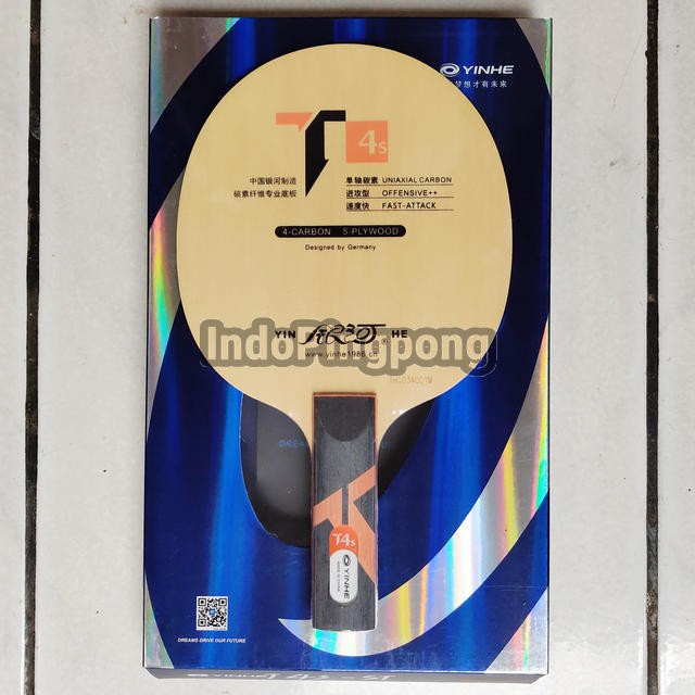 -ST- Yinhe T4s - Carbon Blade Kayu OFF+ T-4s T4-s