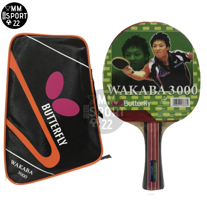 Bat Pingpong Bet Tenis Meja Butterfly Wakaba