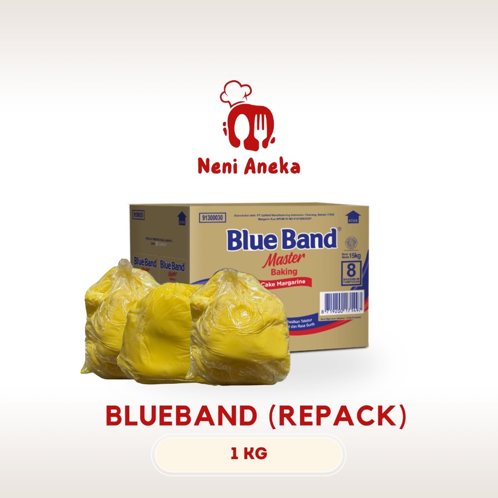 

Blue Band Serbaguna - 1 kg (REPACK) Mentega Margarin Kiloan Original Blueband