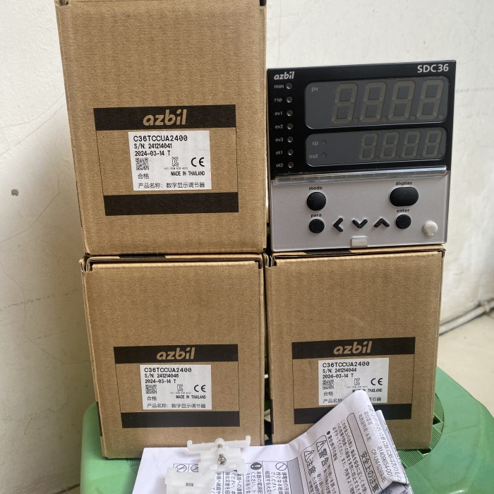 TEMPERATURE CONTROLLER AZBIL SDC36 C36TCCUA2400 Termurah
