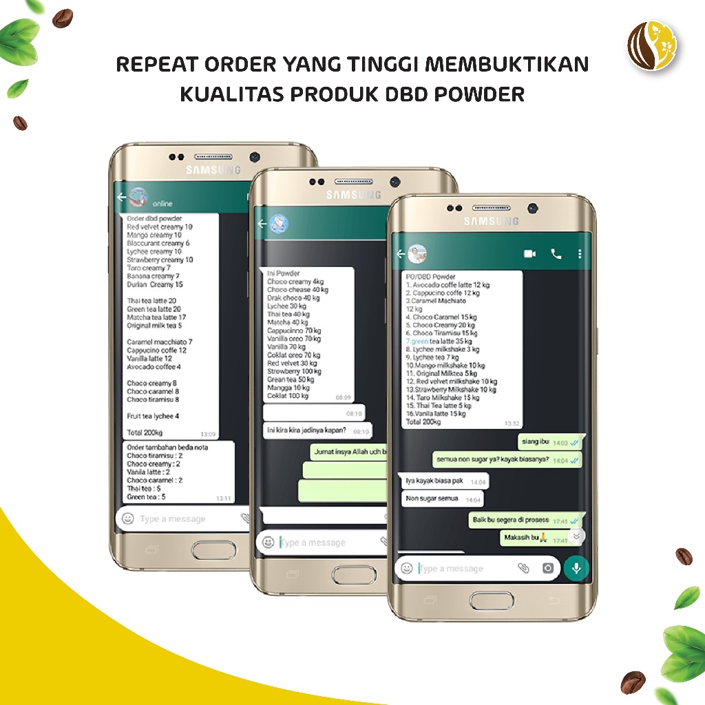 Bubuk Minuman Teh Melati - Powder Jasmine Tea