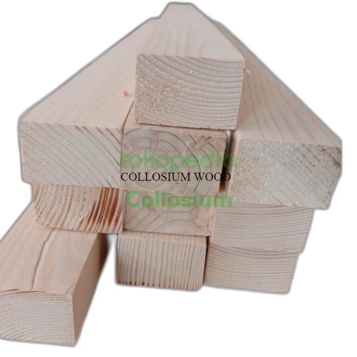 JJyoi- Kaso Kayu Jati belanda 200 x 6 x 4 cm Sudah Serut Halus Siap Pakai