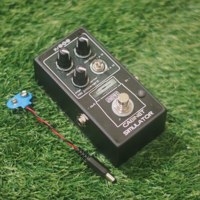 EFEK ASFX CABINET SIMULATOR UNTUK GITAR DAN BASS MURAH CABSIM PEDAL