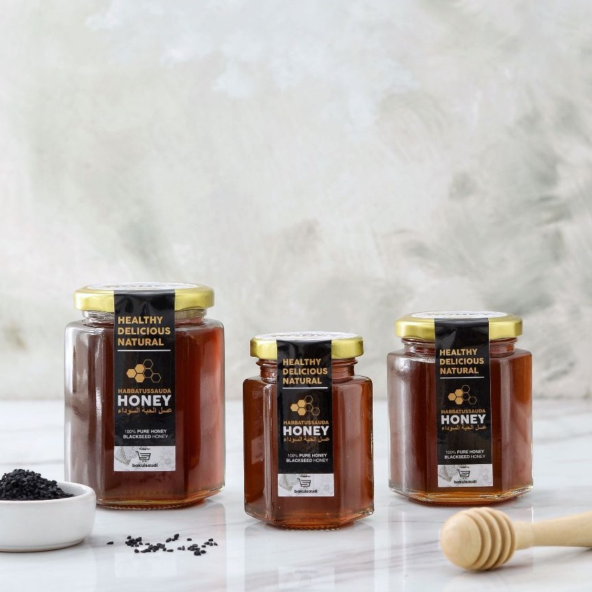 

Madu Habbatusauda PROMIL Murni 100% Asli Impor / Madu Arab Habbatussauda Habatusauda