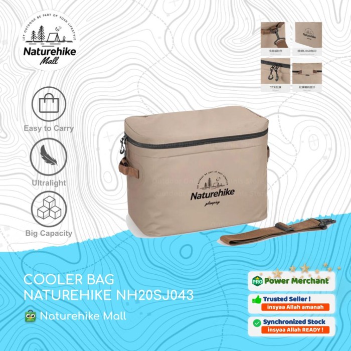 COOLER BAG NATUREHIKE NH20SJ043 TAS / BOX PENDINGIN MAKANAN MINUMAN