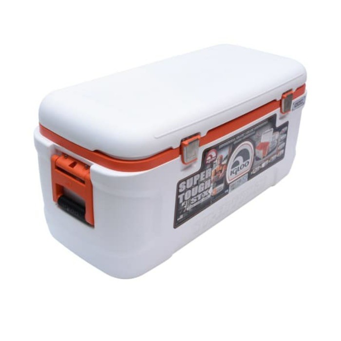 Igloo Cooler Box 113 Liter 120 Qt Super Tough Cooler Putih
