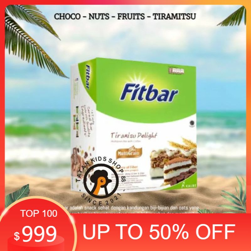 

Fitbar 1 Box Isi 12pcs Coklat Fruits Delight Tiramisu Distributor Cemilan Sehat