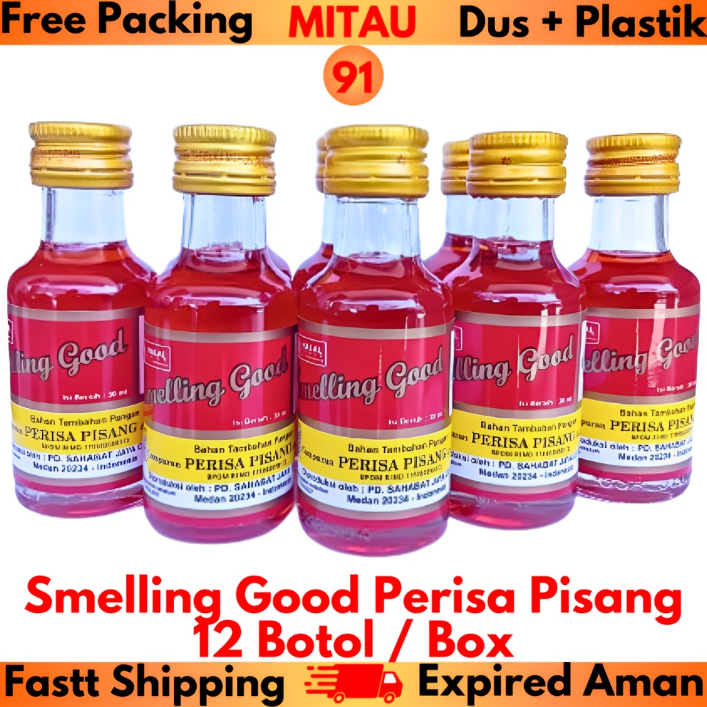 

Minyak Pisang Smilling Good 30ml x 12 Botol / Box Beli 5 Box Lebih Murah