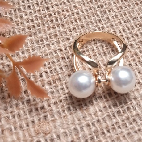 Yuksist- Ring Hijab Bros Cincin Jilbab Gesper Scraft Mutiara Import Cantik