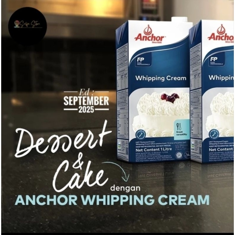

Anchor Whipping Cream 1Liter