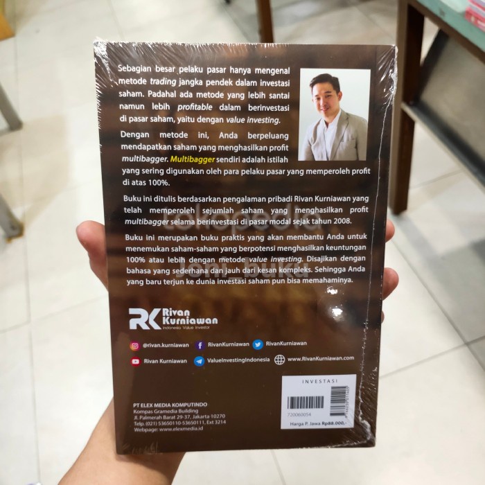 

SALE !!! BUKU MULTI BAGGER: CARA MERAIH PROFIT DARI PASAR SAHAM BY RIVAN READYY